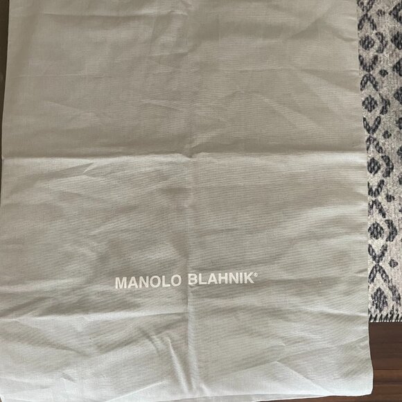 Manolo Blahnik Brown Suede Knee-High Heeled Boots - Picture 13 of 13